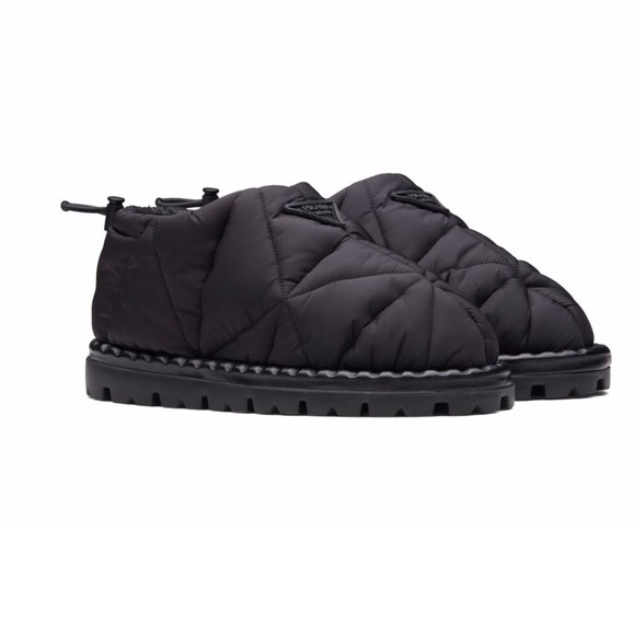 Prada Padded Re-Nylon Slippers - Picture 13 of 14
